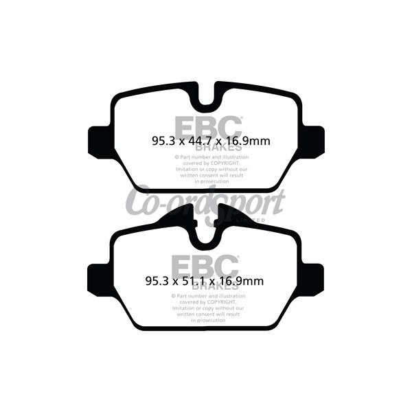 EBC Ultimax OEM Replacement Brake Pads image