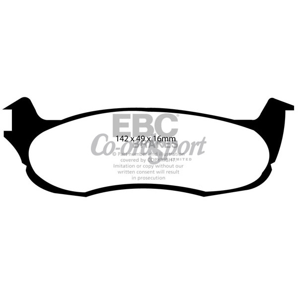 EBC Ultimax OEM Replacement Brake Pads image