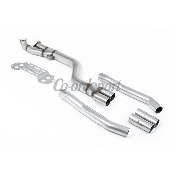 Milltek Exhaust - OPF GPF Bypass Single Pipe 102mm - Non Resonate image