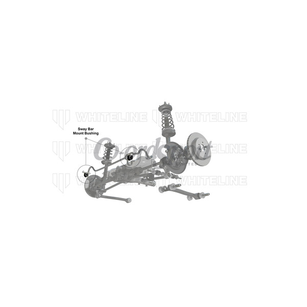 Whiteline  Sway Bar Mount - Bushing Kit 17mm image
