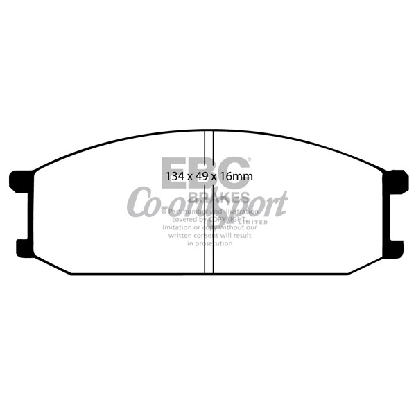 EBC Ultimax OEM Replacement Brake Pads image