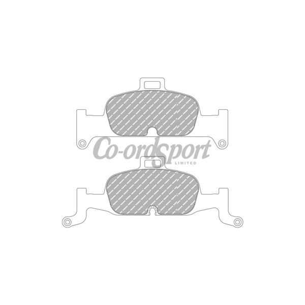 Ferodo DS2500 Performance Brake Pads Audi A4 Quattro Q5 Quattro image