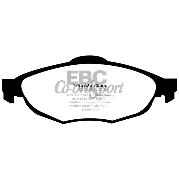 EBC Ultimax OEM Replacement Brake Pads image