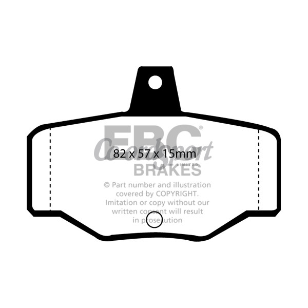 EBC Ultimax OEM Replacement Brake Pads image