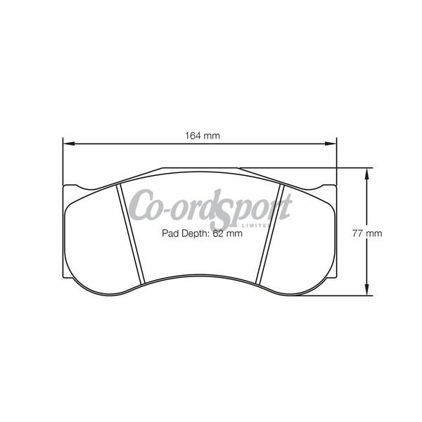 Pagid racing brake pads - RSL1 image