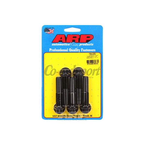 ARP 1/2-20 x 2.250 12pt black oxide bolts image