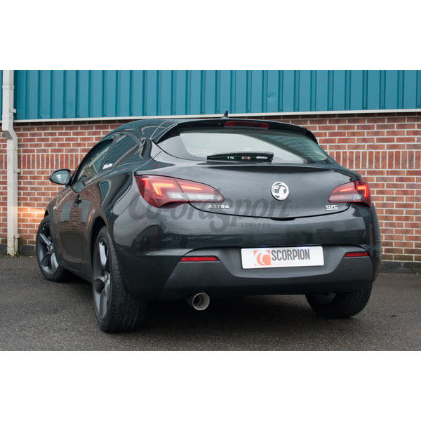 Scorpion Resonated cat-back system  for Vauxhall Astra GTC 1.4 Tu image