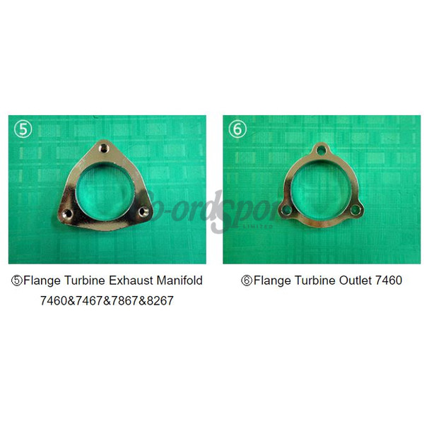 HKS Flange Set GT2 7460 Symmetry image