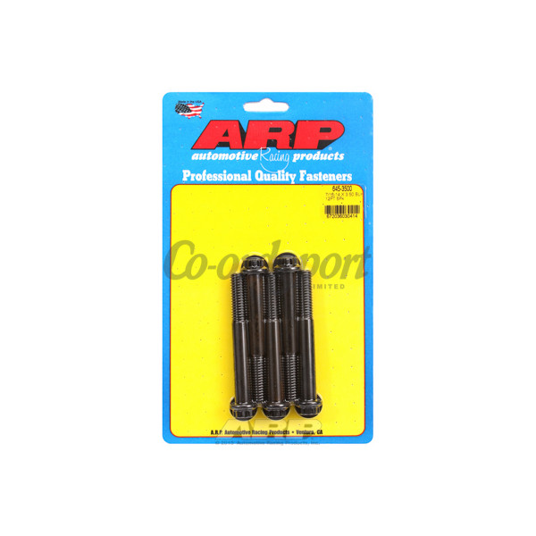 ARP 7/16-14 X 3.500 12pt 1/2 wrenching black oxide bolts image