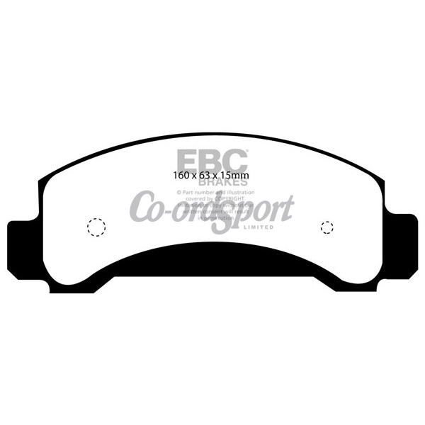 EBC Ultimax OEM Replacement Brake Pads image