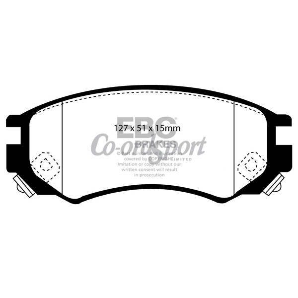 EBC Ultimax OEM Replacement Brake Pads image