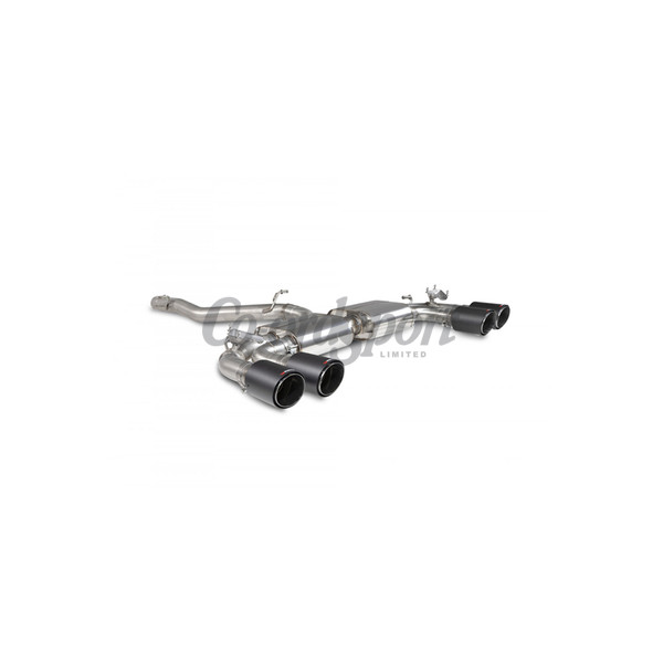 Scorpion Non-res gpf back system with electronic valves CUPRA For image
