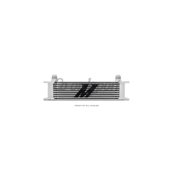 Mishimoto Universal 10 Row Oil Cooler Silver image