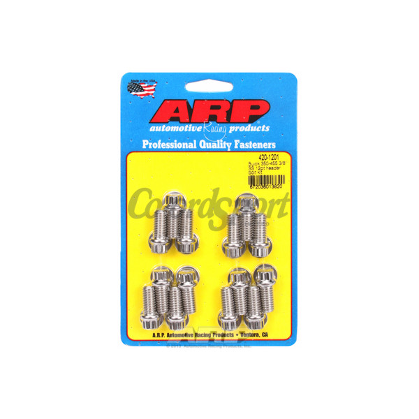 ARP Buick 350-455 3/8 SS 12pt header bolt kit image