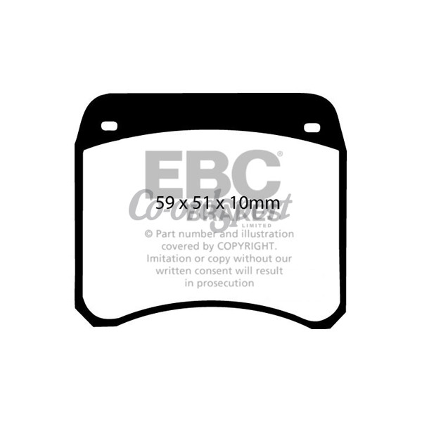 EBC Ultimax OEM Replacement Brake Pads image