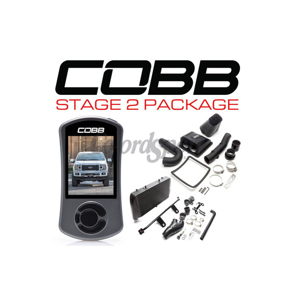 COBB  Ford Stage 2 Power Package Black F-150 2.7L 2018-2020 image