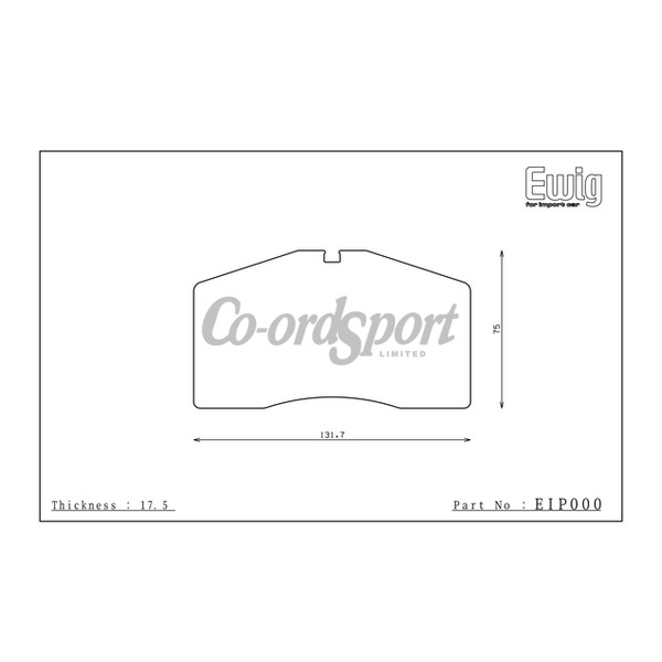 Endless Brake Pads N70Z Compound image