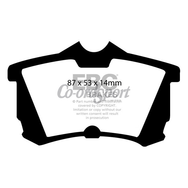 EBC Ultimax OEM Replacement Brake Pads image