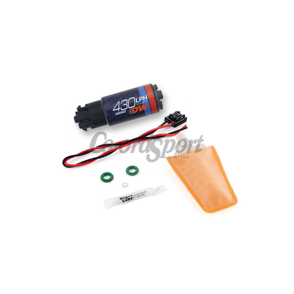 DW TC 05-10 DW430c 430lph compact fuel pump with clips image