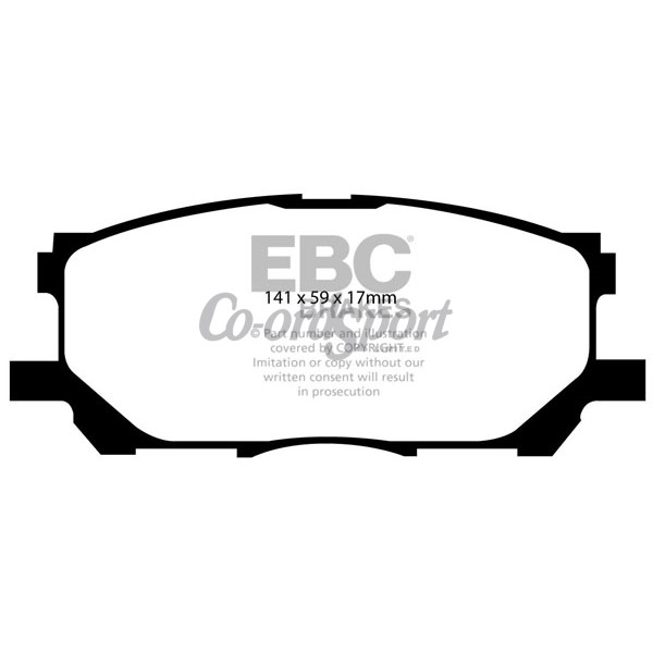 EBC Ultimax OEM Replacement Brake Pads image