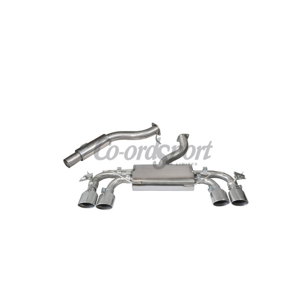 Cobra Golf R Mk7 Cat Back System (Resonated) - Valved image
