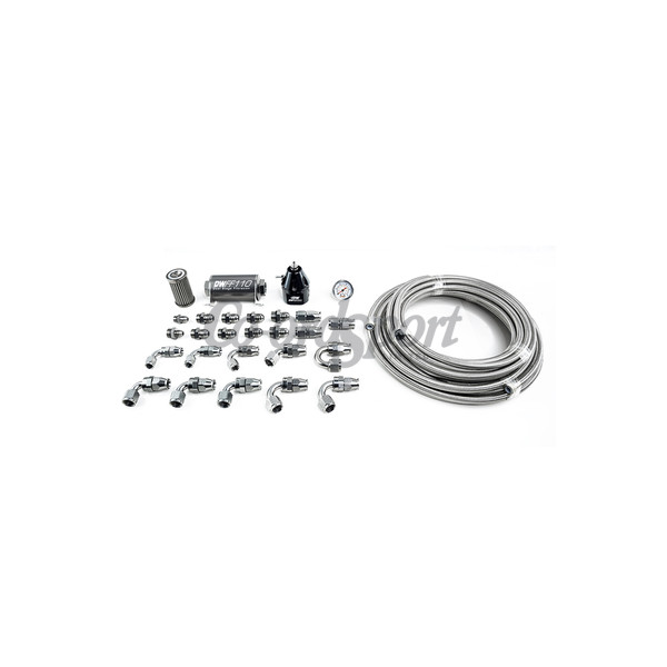 DW X2 Series Pump Module -8AN PTFE Plumbing Kit for 2011-19 image