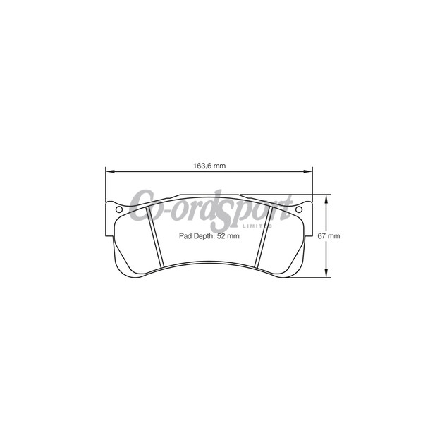 Pagid Racing Brake Pads RSL2 image