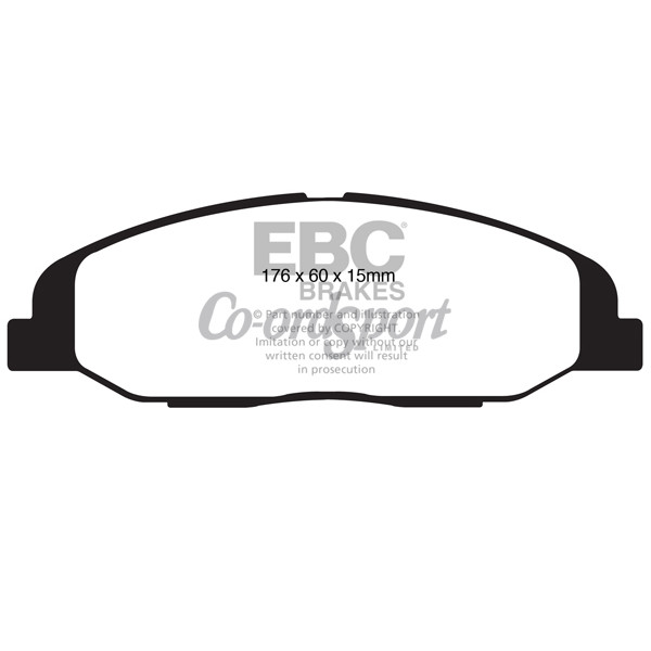 EBC Ultimax OEM Replacement Brake Pads image