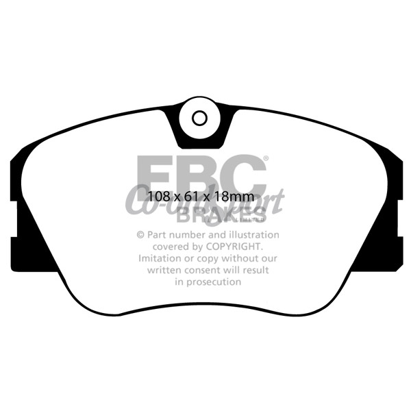 EBC Ultimax OEM Replacement Brake Pads image