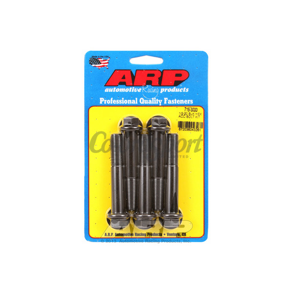 ARP 1/2-20 x 3.000 hex black oxide bolts image