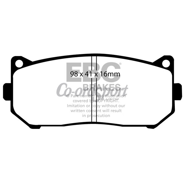 EBC Ultimax OEM Replacement Brake Pads image