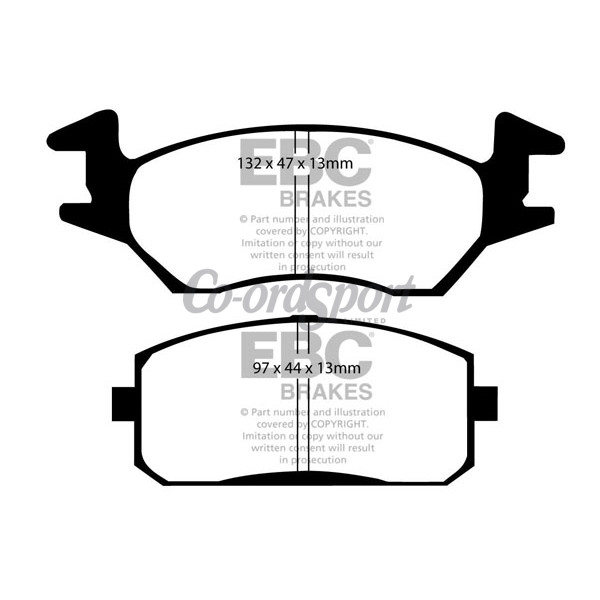 EBC Ultimax OEM Replacement Brake Pads image