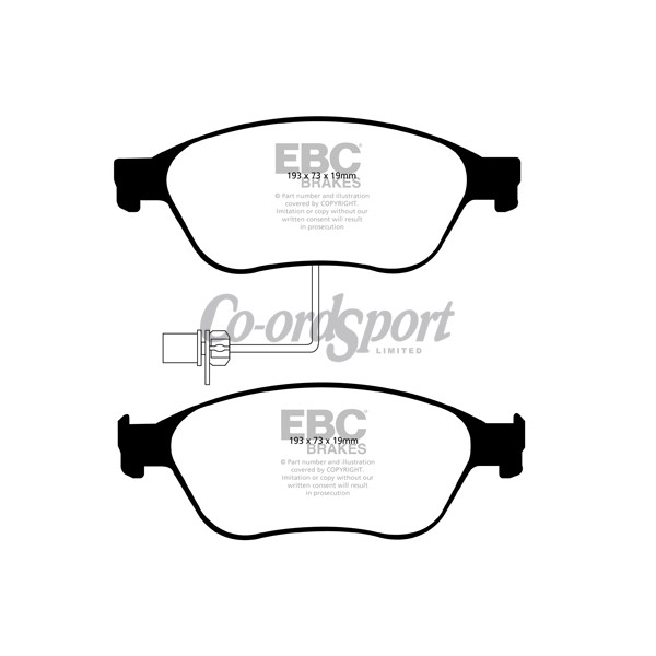 EBC Ultimax OEM Replacement Brake Pads image