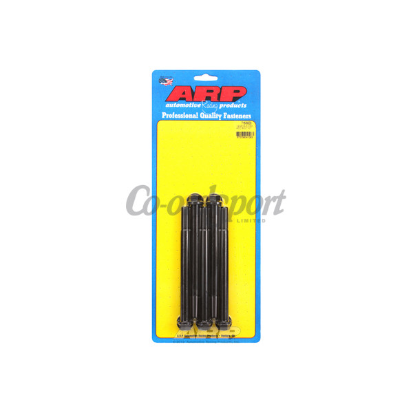 ARP 1/2-20 x 6.000 hex black oxide bolts image