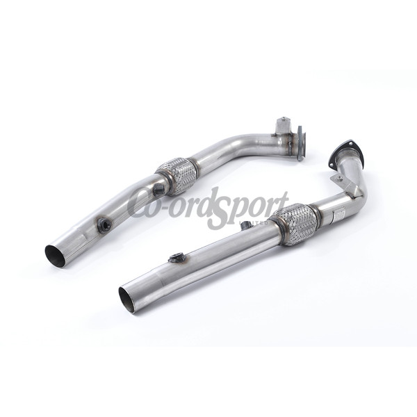 Milltek Cat Replacement Pipes Audi RS4 B7 4.2 V8 Saloon A image