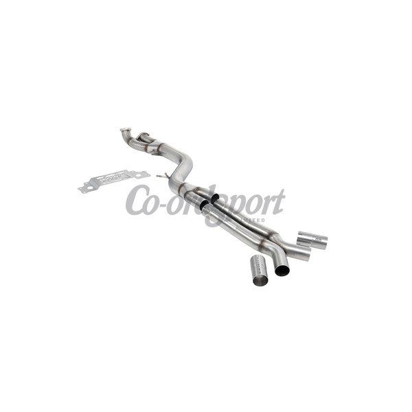 Milltek Exhaust - OPF GPF Bypass Single Pipe 102mm - with X-Pipe image
