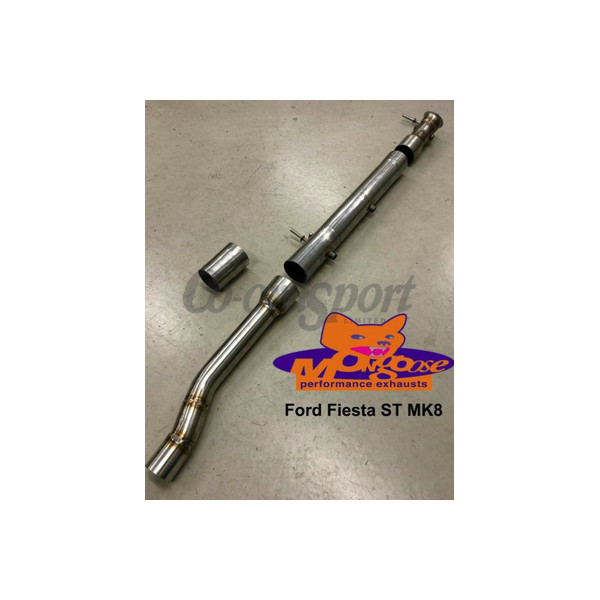 Mongoose GPF Delete Pipe and Adaptors for Fiesta Mk8 ST image