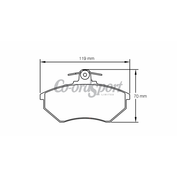 Pagid Racing brake pads - RSH29E image
