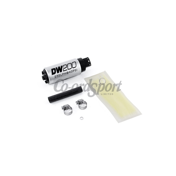 DW DW200 series  255lph in-tank fuel pump w/ install kit for image