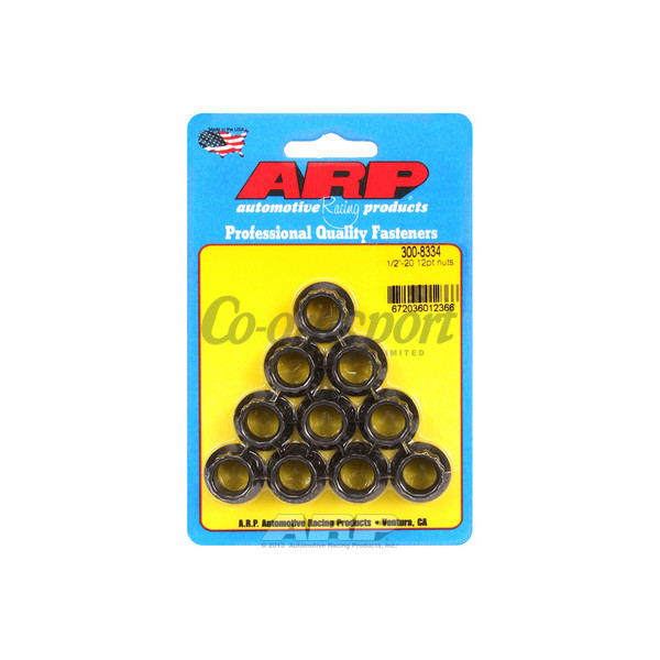 ARP 1/2-20 12pt nut kit image