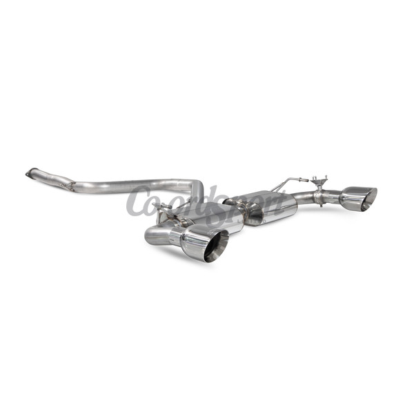 Scorpion Non-resonated GPF-back with electronic valve for Hyundai image