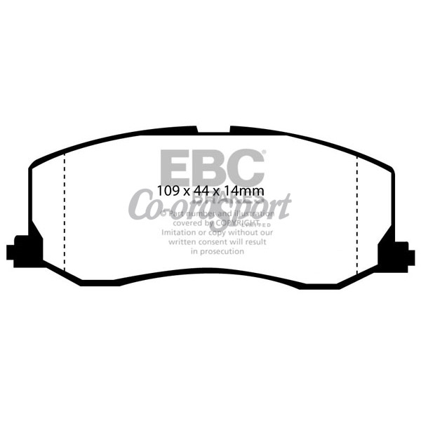 EBC Ultimax OEM Replacement Brake Pads image