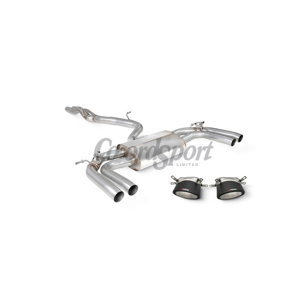 Scorpion Non-Resonated Cat GPF-back system with elec valves RS3 8 image