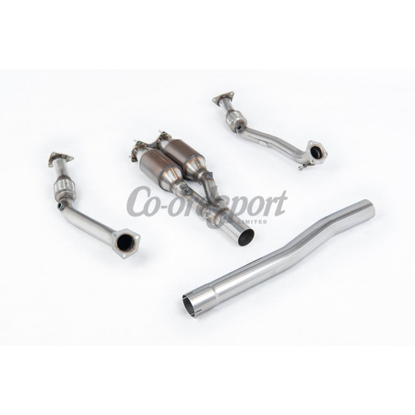 Milltek Hi-Flow Sports Cats Volkswagen Golf MK5 R32 3.2 V image