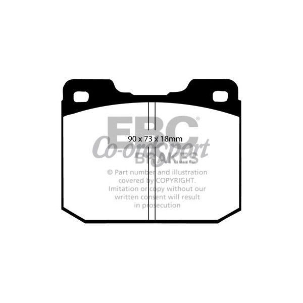 EBC Ultimax OEM Replacement Brake Pads image