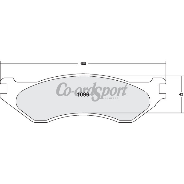 PFC 1096 Carbon Metallic Brake Pad Set image