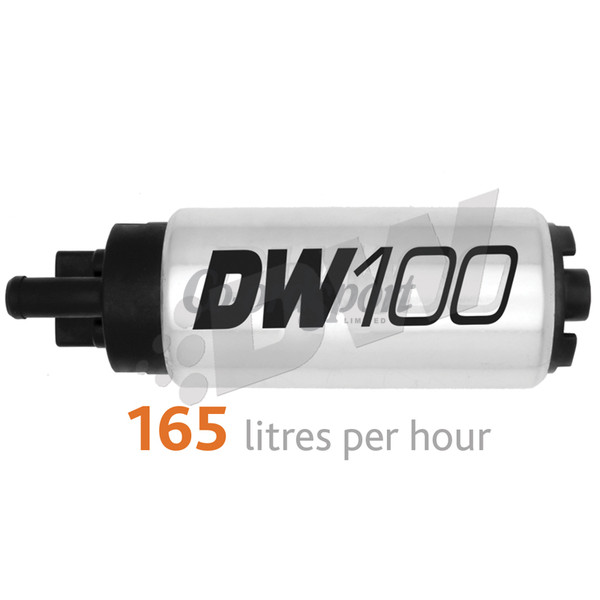 DW DW100 series  165lph in-tank fuel pump w/ install kit for image