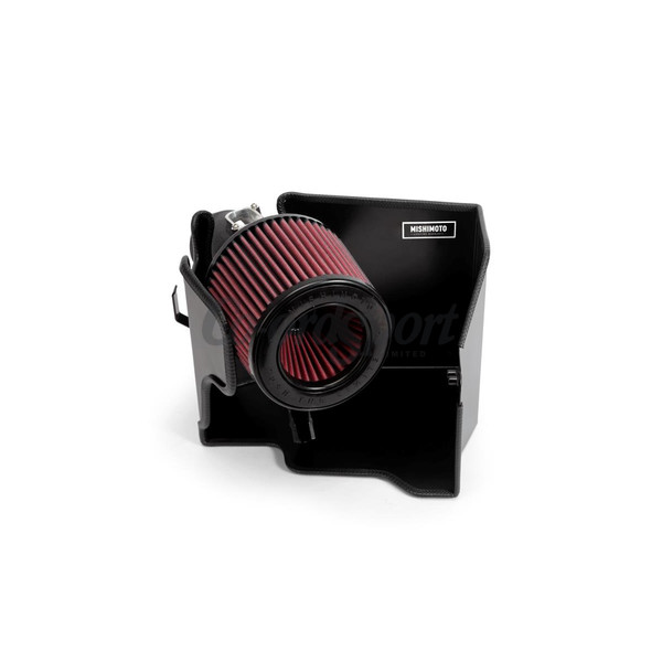 Mishimoto Mini Cooper S Air Intake Kit 2014 Wrinkle Black image