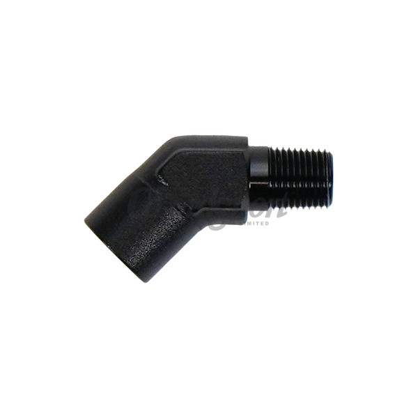 DW 1/8in NPT Female to 1/8in NPT Male 45-Degree Fitting image