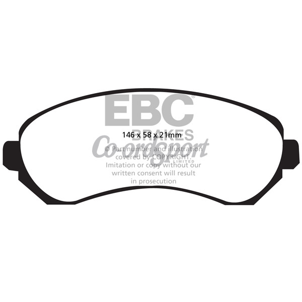 EBC Ultimax OEM Replacement Brake Pads image